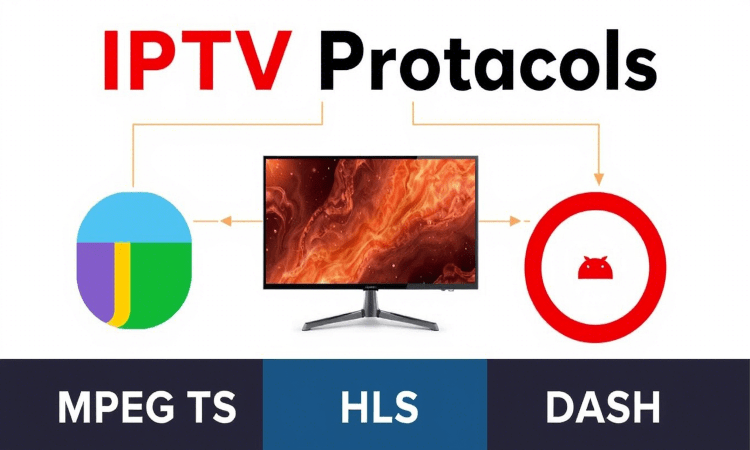 پروتکلهای اصلی در IPTV | مقایسه MPEG TS، HLS و DASH