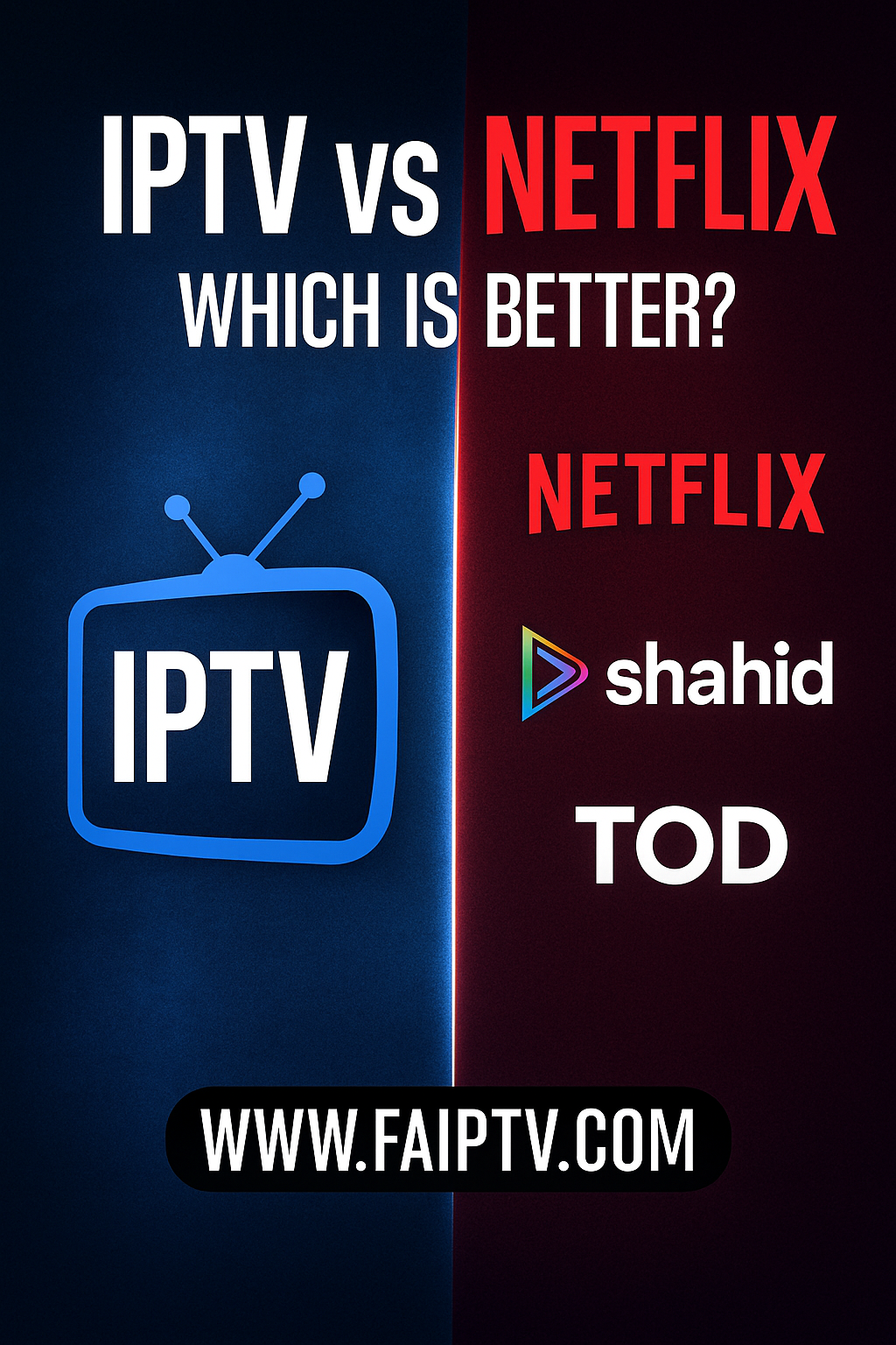 تفاوت IPTV و سرویسهای استریم