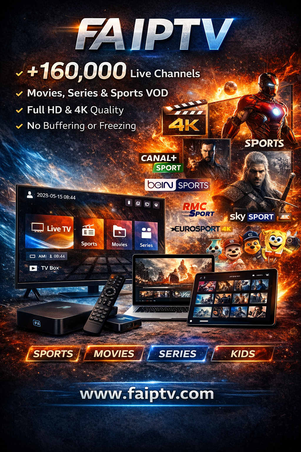 فروش IPTV فا ایپی تیوی